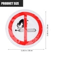 thumbnail image 1 of Minkissy 1Pcs Security Sign No Open Flames for Warehouse and Public Place Safety, 1 of 4