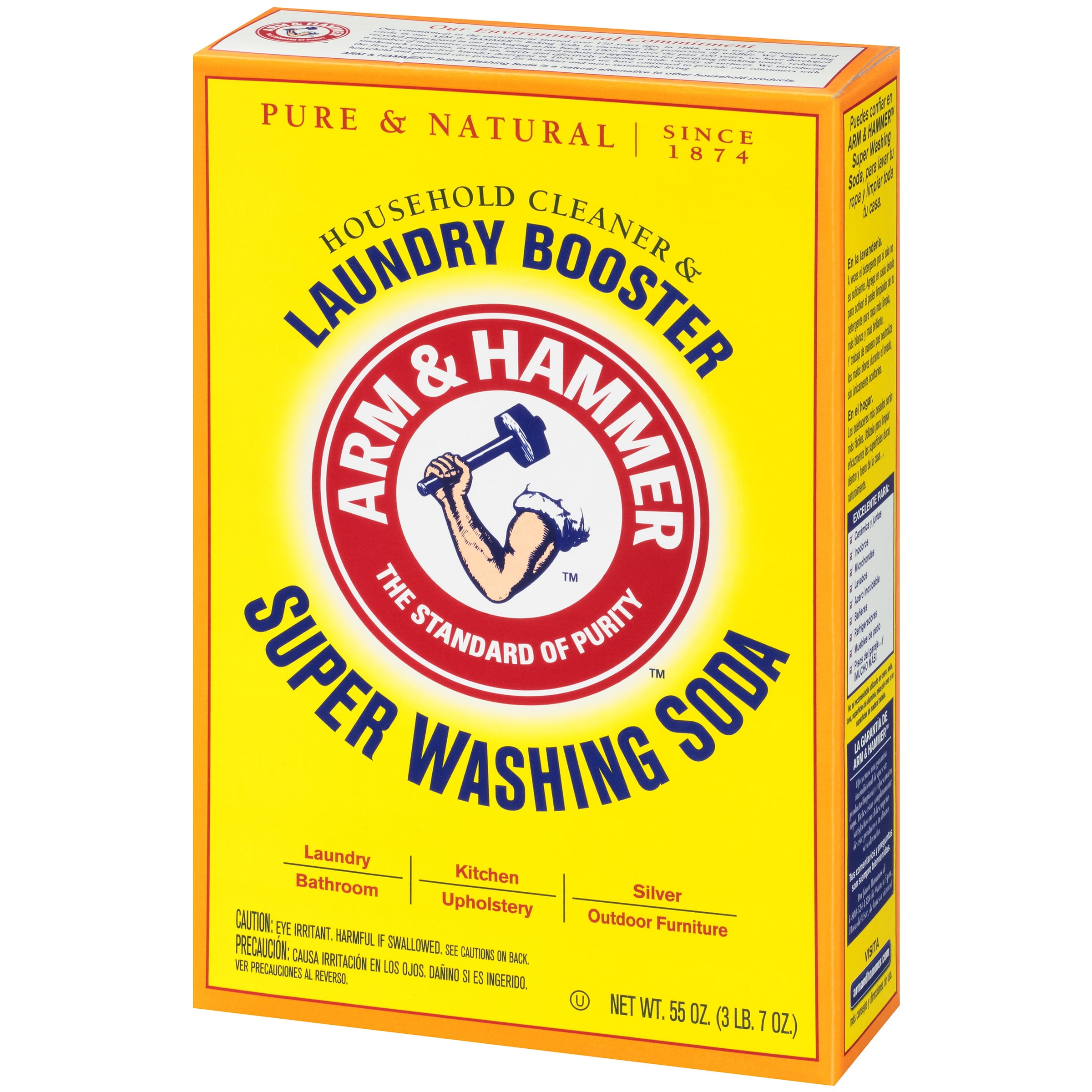Arm Hammer Super Washing Soda Booster 55 Oz Walmartcom Arm Hammer Super Washing Soda Booster 55 Oz Walmartcom
