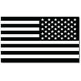 thumbnail image 2 of Magnet Me Up Reversed Black and White American Flag Vinyl Automotive Magnet, 7x12 Inches, 2 of 8