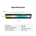 thumbnail image 3 of Bocina Barra de Sonido BT Luz RGB Blanco, 3 of 5