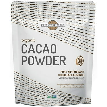 Volupta Organic & Fair Trade Unsweetened Super Food Cacao Powder, 32 ...