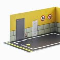 thumbnail image 2 of Dalazy Modèle Réduit de Voiture Garage pour Collection Diorama Arrière-Plan Époustouflant et Réaliste 32068 1Ensemble, 2 of 5