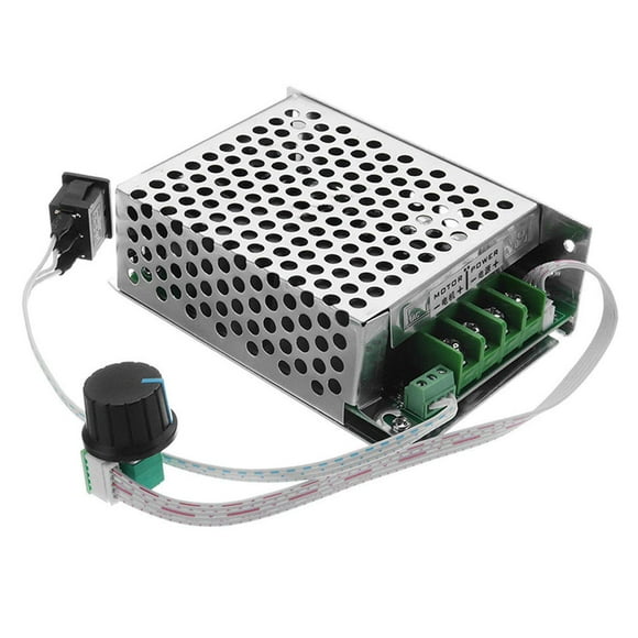 Greartisan 10V-60V 40A DC Motor Speed Controller PWM Variable Speed Regulator Governor Switch CCM6DS-B with Speed Control Knob Speed Governors for Motors and Engines