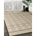thumbnail image 2 of Ahgly Company Indoor Square Abstract Brown Abstract Area Rugs, 7' Square, 2 of 6