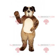 BIGGYMONKEY Dog REDBROKOLY mascot - Saint Bernard