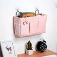 thumbnail image 2 of Bedside Caddy/Bedside Hanging Storage Organizer with Hooks for Books Magazine Phone Remotes, 2 of 5