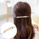 thumbnail image 4 of Hinzic-pasador de pelo dorado de 4 pulgadas, Clip grande para el pelo, Metal, boda francesa, graduación, accesorios elegantes para el cabello para mujer, pelo largo y grueso, 4 of 5