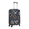 thumbnail image 3 of Daiia Nautical Luggage Cover, Thickened Washable Travel Luggage Covers, Elastic Unique Baggage Covers for 18-20 inch Luggage-Large, 3 of 9