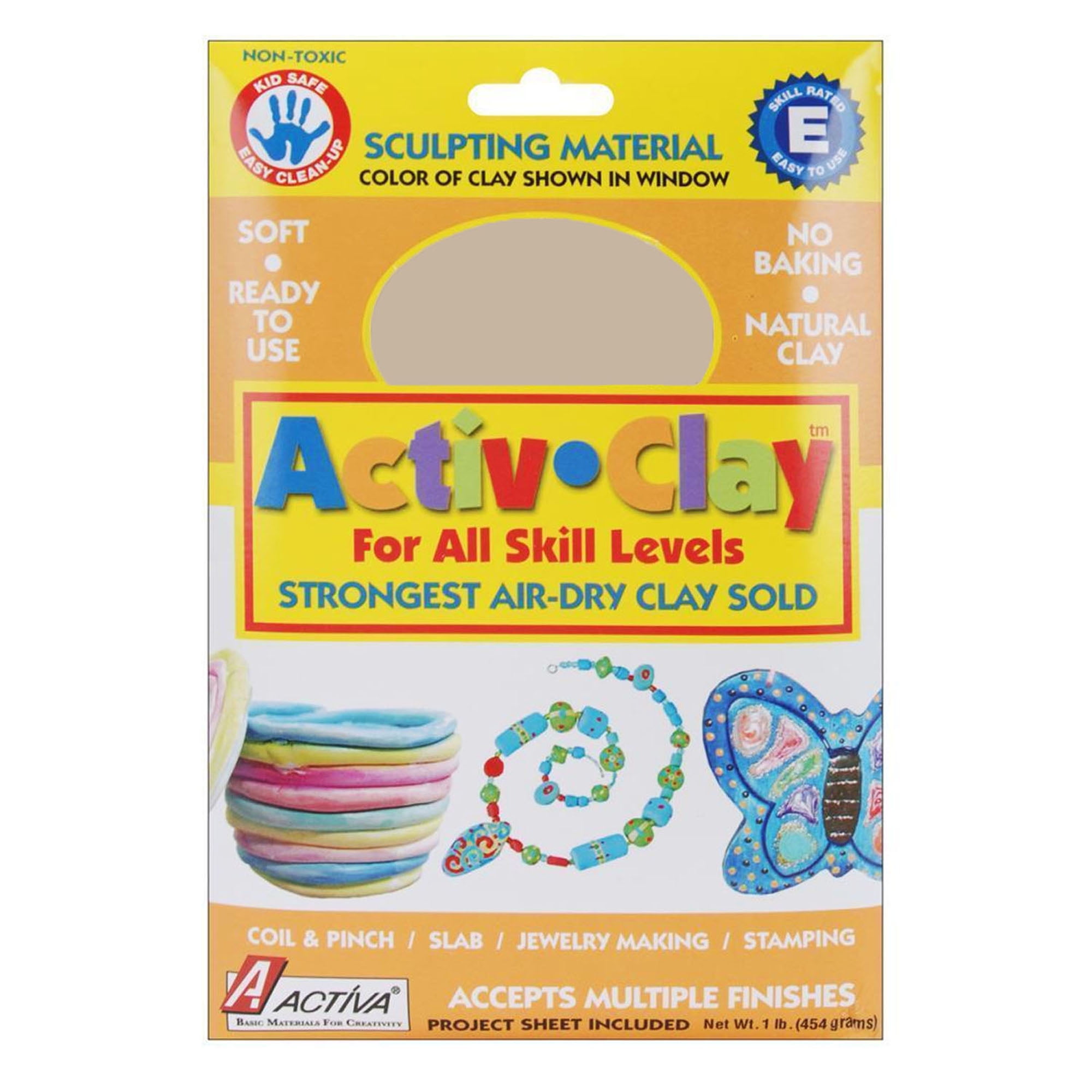 ActivClay™ AirDry Clay, 1 lb. Per Pack, 3 Packs