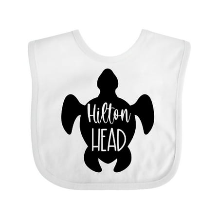 

Inktastic Hilton Head Sea Turtle Design Gift Baby Boy or Baby Girl Bib