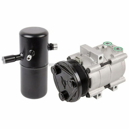 AC Compressor w/ A/C Drier For Ford Crown Victoria Lincoln Town Car (Best Tires For Lincoln Town Car)