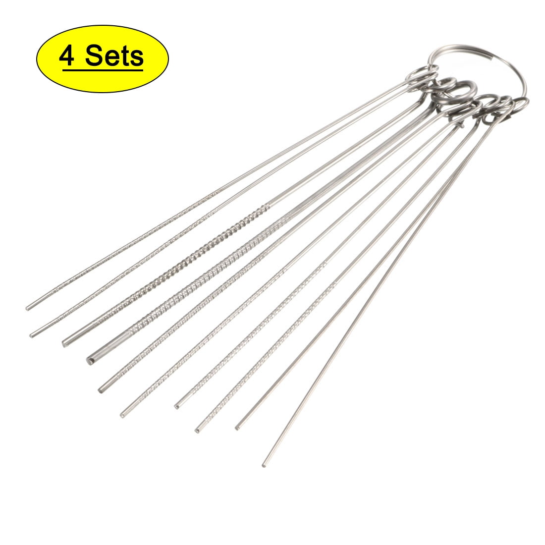 Welding Tip Nozzle Cleaner Gas Welding Torch Tip Cleaner Needle 4 Sets