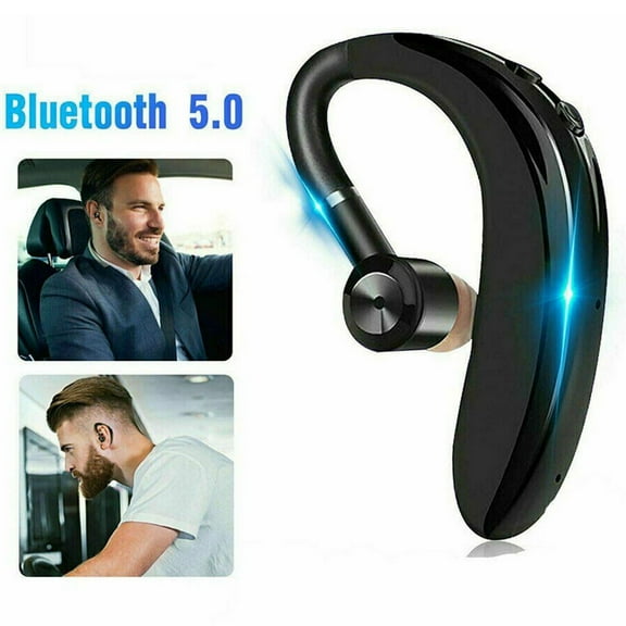 Viflosae Wireless Bluetooth Noise Cancelling Trucker Headset Earpiece Earbud For Driving Electronics Gadgets