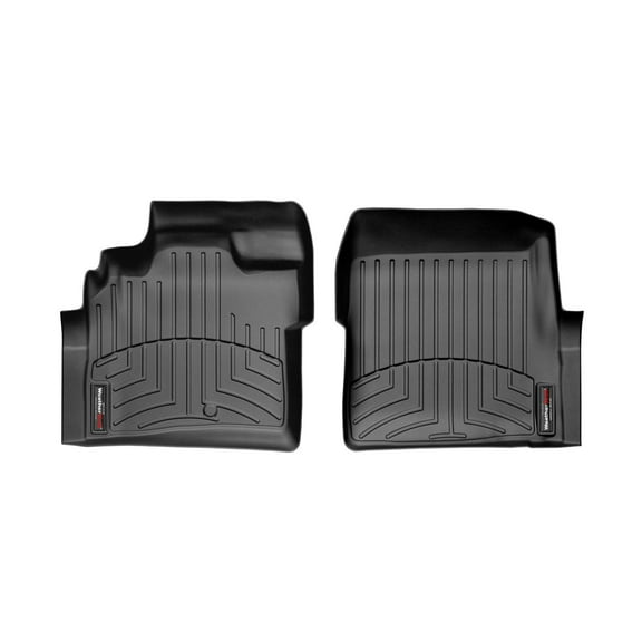 WeatherTech Custom Fit FloorLiners compatible with 2004-2008 Chrysler Pacifica - 1st Row (Driver & Passenger), Black