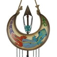 thumbnail image 6 of Southwest Gecko Lizard Moon Arrow Feather Wind Chime, 6 of 7