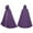Purple, variant on URMAGIC Hooded Cape Cloak Reversible Velvet Satin Renaissance Medieval Halloween Christmas Cosplay Costumes