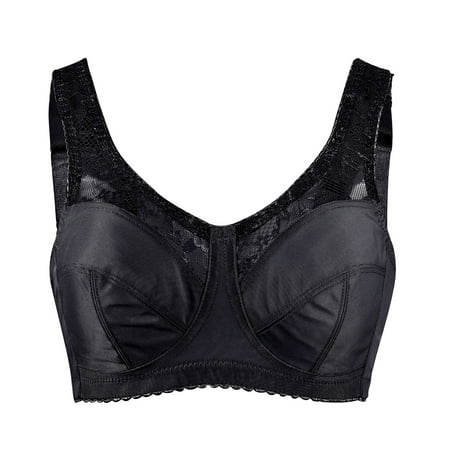 

Randolph Ladies Women Plus-Size Without Underwire Lace Underwear Bra