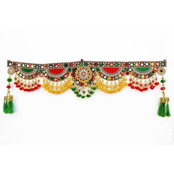 Toran Hanging Bandarwal for Main Entrance Door Pooja Room Wall Home Decoration Handmade 36 Inch