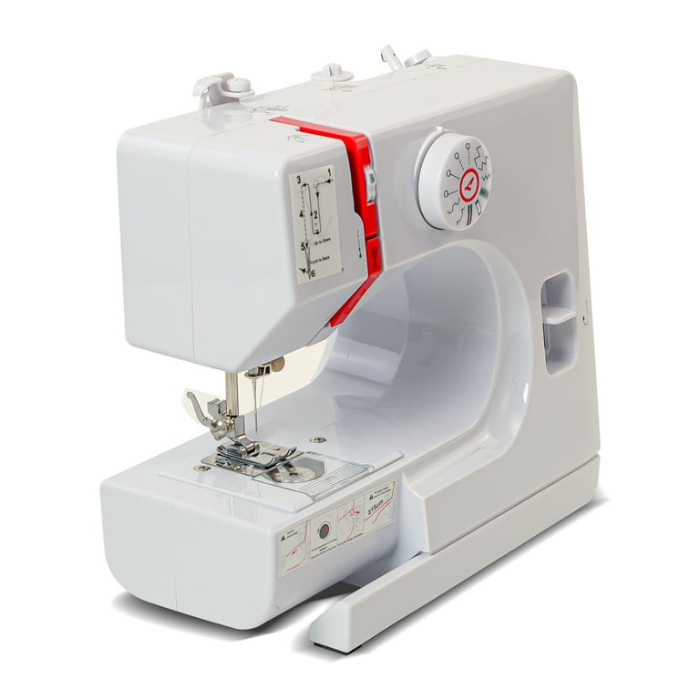 Virtionz Portable Sewing Machine for Beginners with 12 Stitch Applications,  Dual Speed, Reverse Stitch, Foot Pedal and Sewing Kit - Small Sewing