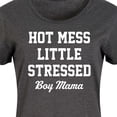 thumbnail image 3 of Instant Message - Hot Mess Boy Mama - Women's Any Way Dress, 3 of 6