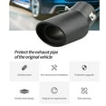 thumbnail image 3 of Amdohai Universal Exhaust Tips 1.5-2.1 Inch Inlet Car Auto Exhaust Tailpipe Stainless Steel Modification Accessories High-Temperature Resistant, 3 of 8