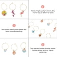 thumbnail image 6 of 18Pcs Party Wine Glass Charms Rings Glass Drink Markers Tags (Assorted Color), 6 of 6