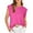 #1 Pink, variant on Womens Tops for Summer Cap Sleeve Shirts Loose Fit Basic Tee Shirts Casual Tops for Womens Clothes Trendy Dressy Solid Color Pink