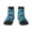 3 Black, variant on snow board blue Print 30cm Socks, Adult Running Hiking Socks for Youth and Adult