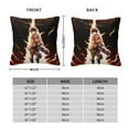 thumbnail image 2 of Attack On Titan Square Pillow Case Pillow Holder Soft Decorative Pillow Sham Cushion Cases Pillowcase 24"X24", 2 of 7