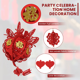 thumbnail image 5 of 2PCS Waterproof Red Paper Lanterns for Chinese New Year Spring Festival Celebration Home Decor, 5 of 5