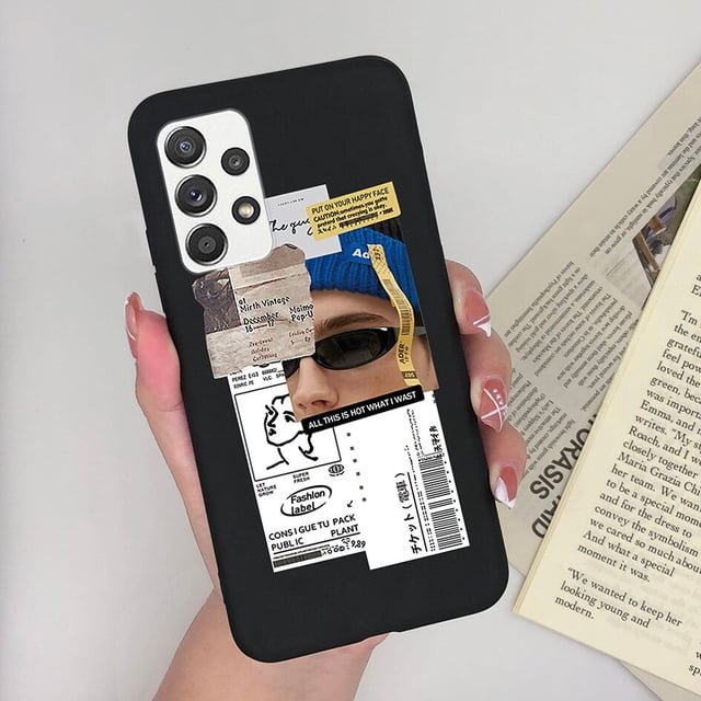 Lembut-fundas de teléfono para Samsung A52, A52S, A53, linda chica fresca, corazón mate, flor de moda, Funda para Samsung Galaxy A 52, 4G, 5G Fivean unisex