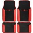 BDK PolyCloth Car Seat Covers with Floor Mats and Steering Wheel Cover Full Set