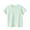 Green, variant on XBASW Kids Baby Boys Girls Cotton T-Shirt Crewneck Shirt Casual Solid Color Tops Summer Short Sleeve Tees 1-6T