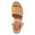thumbnail image 3 of Time and Tru Women's Woven Wedge Heel Sandals, 3 of 6