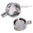 thumbnail image 3 of Coffee Portafilter Handle, 58mm Stainless Steel Detachable Bottomless Coffee Portafilter Walnut Handle 3 Ears Portafilter For Coffee Machine, 3 of 8