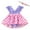 Purple, variant on JUoaLXG Baby Girls Casual Dresses Summer Sleeveless Floral Print Crawl Suit Headband 3 To 27 Months Dress Activewear,Pink,18-24 Months