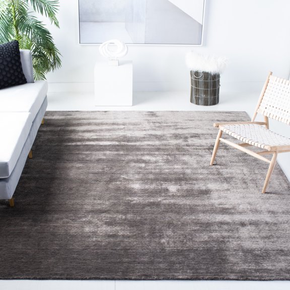 Safavieh Mirage Celandine Solid Area Rug, Brown/Charcoal, 9' x 12'