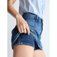 thumbnail image 4 of Scoop Women's Denim Skort, Sizes 0-18, 4 of 5