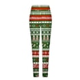 thumbnail image 4 of YOIAVAIOY Christmas Gifts for Women High Waisted Leggings Buttery Soft Yoga Pants Casual Workout Tights Xmas Outfits Multicolor S, 4 of 5