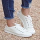 thumbnail image 1 of Zapatos de lona de corte bajo Zapatos planos casuales para estudiantes de la versión coreana perezosa de un pie Wmkox8yii FOPL611, 1 of 5
