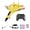 Yellow, variant on Blue 2.4Ghz Remote Control Foam Glider Airplane With Led Lights For Beginners Easy Flying Rc Aircraft Drone Toy