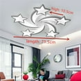 thumbnail image 7 of Star Acrylic LED Ceiling Light Kids Room Lamp Baby Bedroom Fixtures 71*10.5cm, 7 of 7