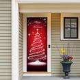 thumbnail image 3 of Tapiz Decorativo Para Puerta Con Árbol De Navidad, Cortina Para Puerta, Tapiz Para Puerta, Decoración Para Fiesta De Navidad, 3 of 7