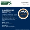 thumbnail image 3 of Lavazza, House Blend Perfetto Medium Roast K-Cup Coffee Pods, 22 Count, 3 of 13