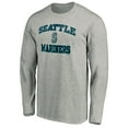 thumbnail image 2 of Men's Heathered Gray Seattle Mariners Team Heart & Soul Long Sleeve T-Shirt, 2 of 3