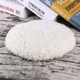 thumbnail image 3 of EXHUMKY 1Set White Wool Fiber Blended Material Car Polishing Pad for Car Hub and Bronze Ware 11.4 x 7.1 x 1.2in, 3 of 8