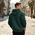 thumbnail image 4 of LWavelet Mens Pullover Hooded Sweatshirt Classic Fit Long Sleeve Hoodie with Adjustable Drawstring and Front Pocket for Everyday Wear and Comfort, 4 of 4