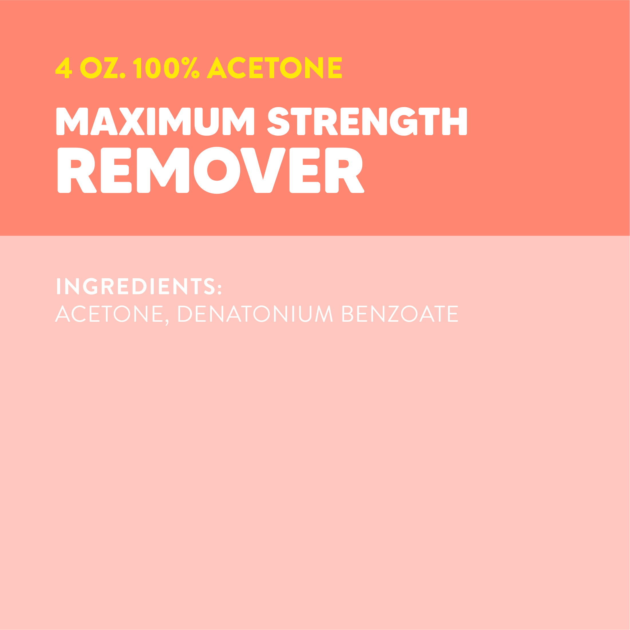 Onyx Professional 100% Pure Acetone Nail Polish Remover, 4 fl oz - image 3 of 5