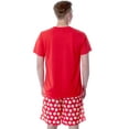 thumbnail image 4 of DC Comics Mens' The Flash Logo Short Sleeve Shirt Pajama Short Set, 4 of 7