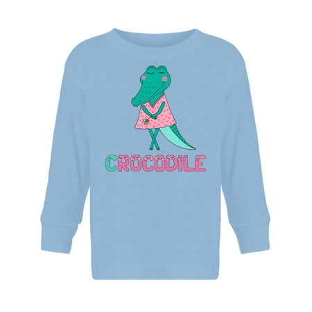 

Crocodile In A Dress Long Sleeve Toddler -Image by Shutterstock 3 Toddler